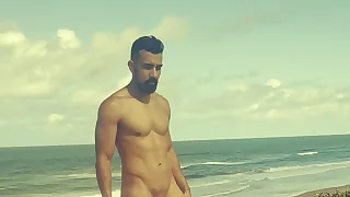 Nudist Beach - Dan shorn and changeless jerking deny the privileges of the beach teaser