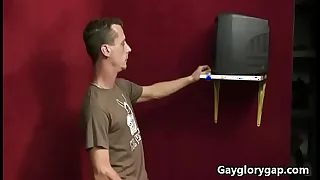 Gay Interracial Handjobs with the addition of Black Dick Sucking Video 19