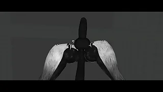 POV - Teasing you with my sweaty hefty nuts on VRChat