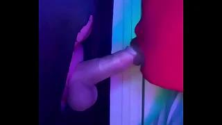 Thick uncut daddy dick&excl; He kept cumming when I throated that dick&comma; almost took me out